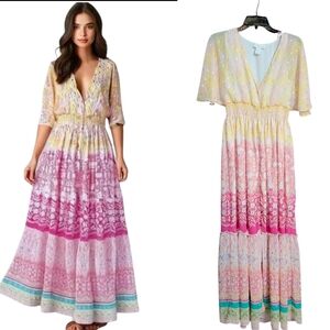 House Of Harlow 1960 Metallic Maxi Dress